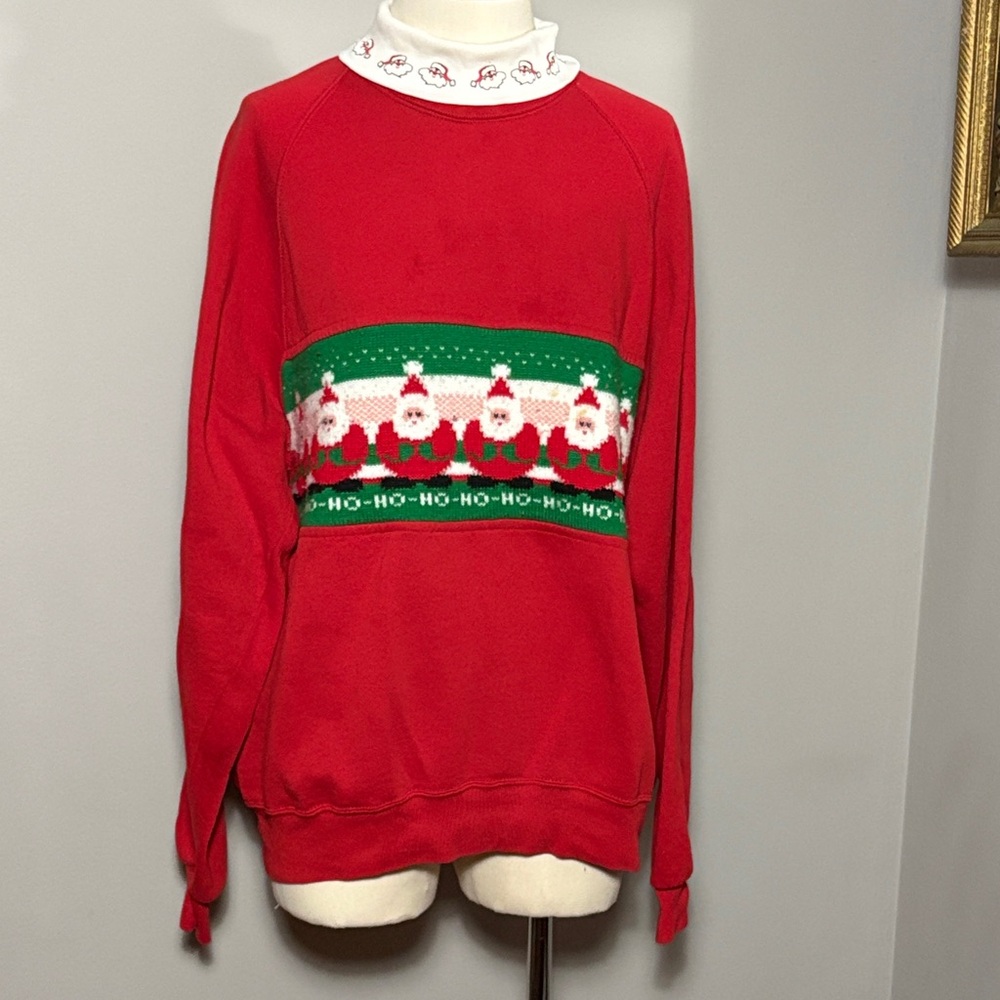 Jerzees 2X VINTAGE Ugly Christmas Sweater